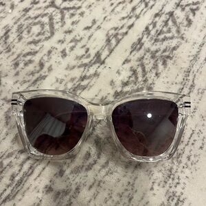 Vince Camuto Clear Frame Sunglasses